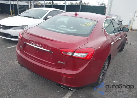 2017 Maserati Ghibli S Q4 z USA, uszkodzony, nr VIN ZAM57RTS5H1247342